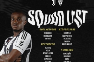 8868体育足球直播免费观看-尤文对莱切名单：孔塞桑、穆阿尼、DV9在列，加蒂、姆班古拉缺席